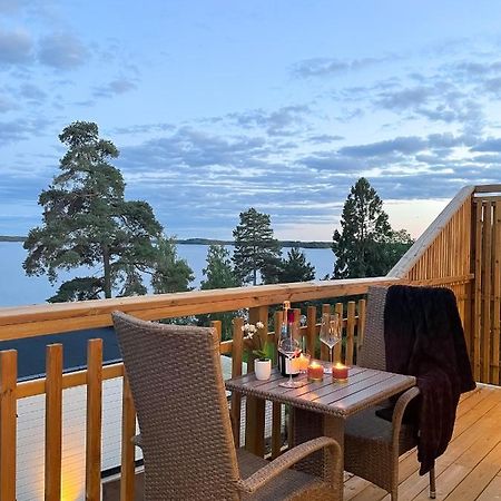 New Lakehouse - Amazing Sea View And Private Pier! Stockholm Luaran gambar