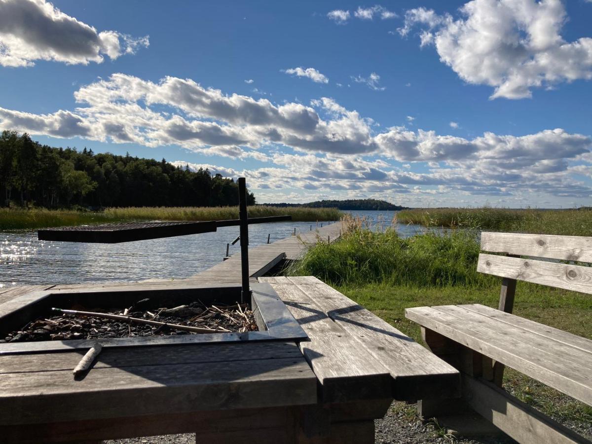 New Lakehouse - Amazing Sea View And Private Pier! Stockholm Luaran gambar