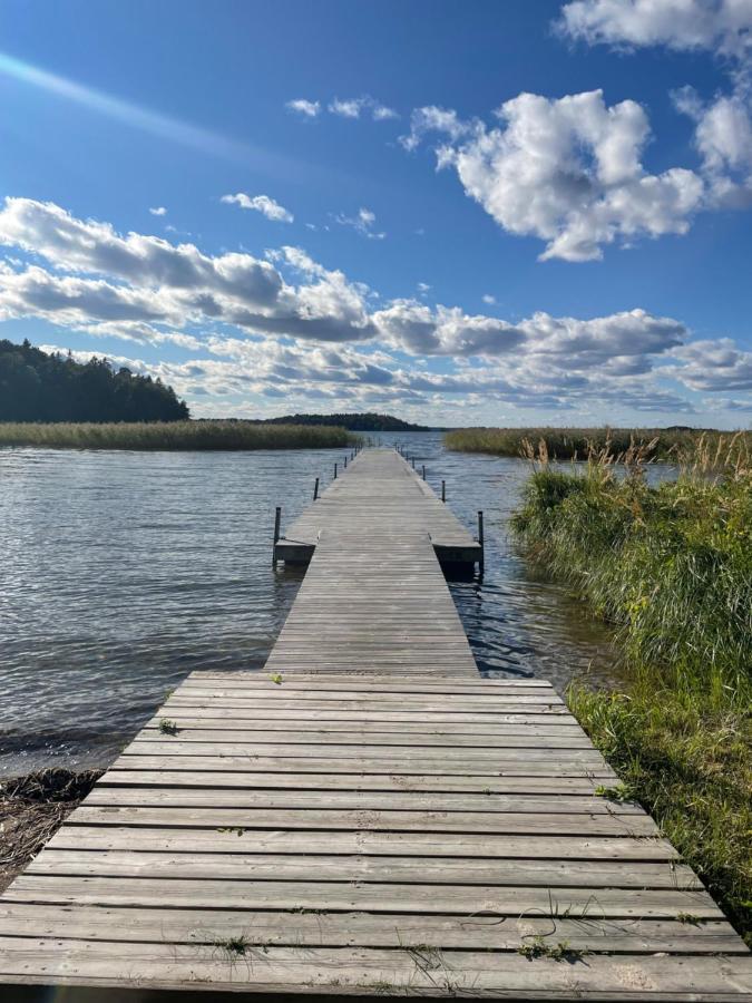 New Lakehouse - Amazing Sea View And Private Pier! Stockholm Luaran gambar