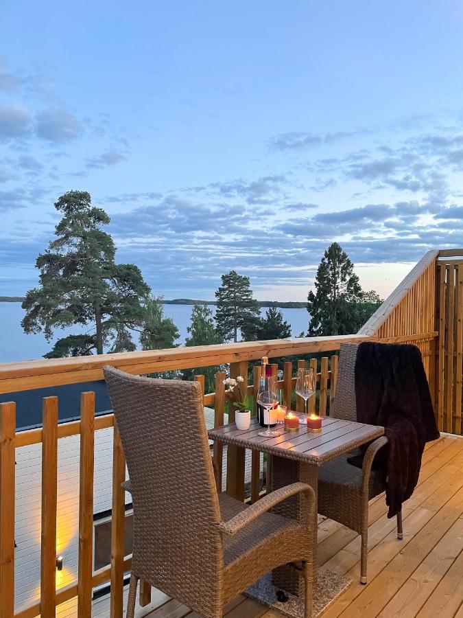 New Lakehouse - Amazing Sea View And Private Pier! Stockholm Luaran gambar