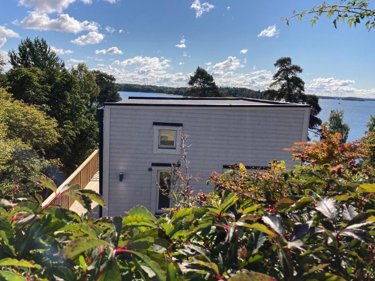 New Lakehouse - Amazing Sea View And Private Pier! Stockholm Luaran gambar