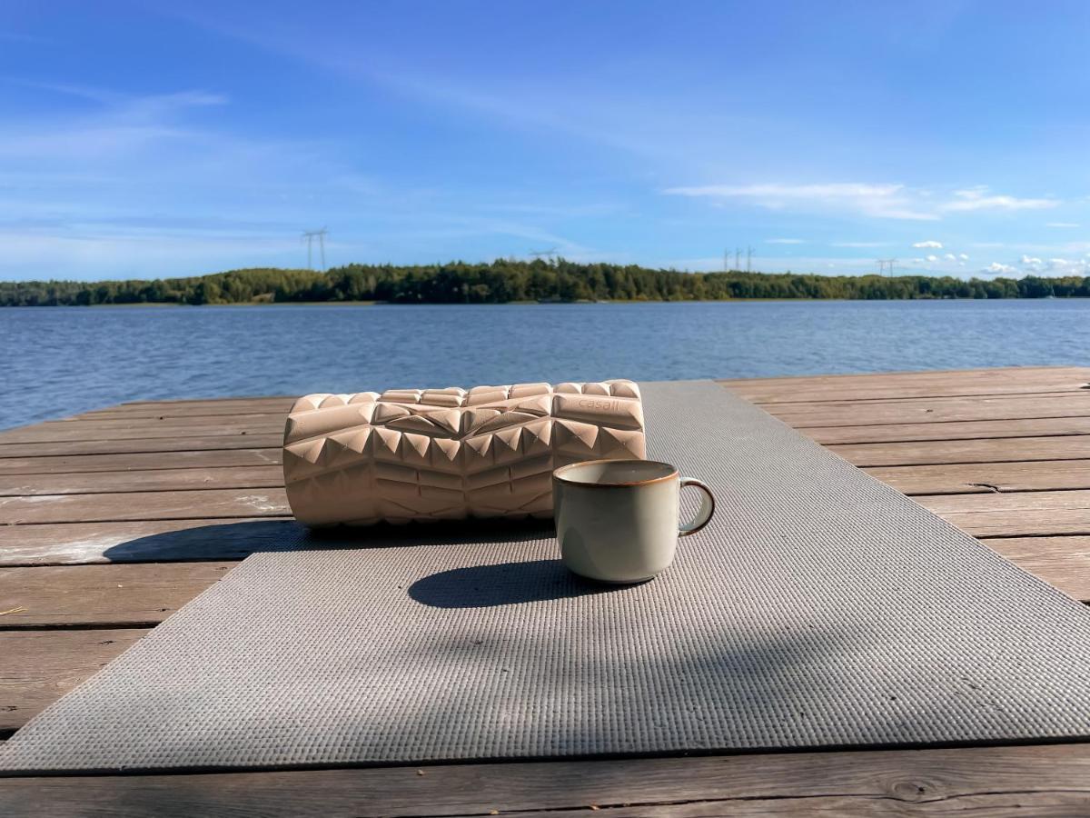 New Lakehouse - Amazing Sea View And Private Pier! Stockholm Luaran gambar