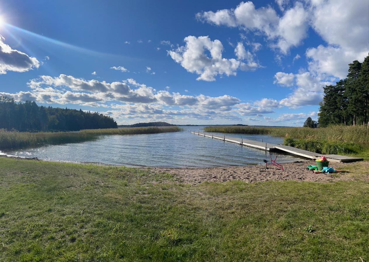 New Lakehouse - Amazing Sea View And Private Pier! Stockholm Luaran gambar